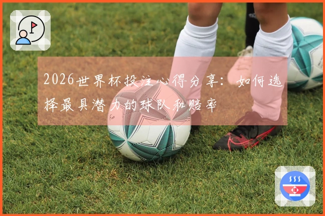 2026世界杯投注心得分享：如何选择最具潜力的球队和赔率