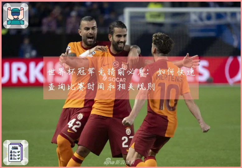 世界杯冠军竞猜前必看：如何快速查询比赛时间和相关规则
