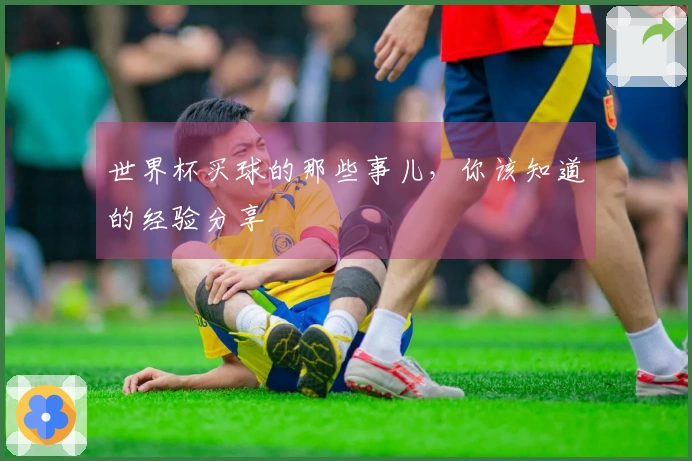 世界杯买球的那些事儿，你该知道的经验分享